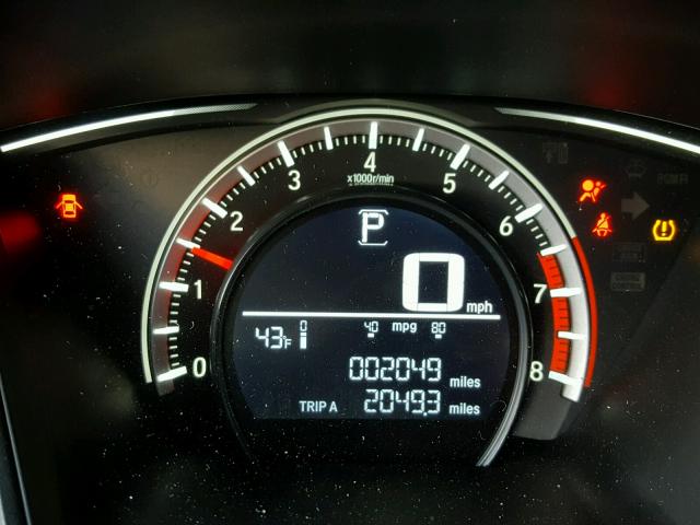 SHHFK7H48JU403004 - 2018 HONDA CIVIC SPOR GRAY photo 8