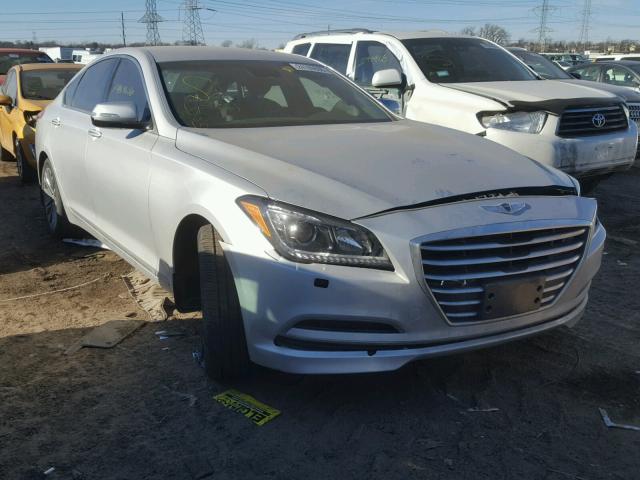 KMHGN4JEXFU073679 - 2015 HYUNDAI GENESIS 3. SILVER photo 1