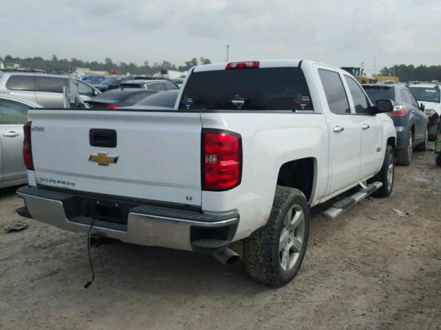 3GCPCREC5EG347338 - 2014 CHEVROLET SILVERADO WHITE photo 4