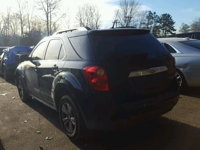 2CNALDEC4B6327271 - 2011 CHEVROLET EQUINOX LT BLACK photo 3