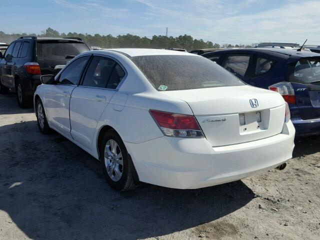 1HGCP2F46AA122034 - 2010 HONDA ACCORD LXP WHITE photo 3