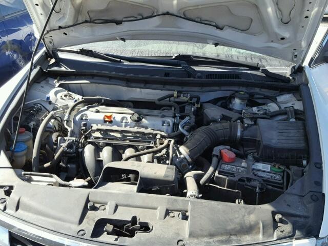 1HGCP2F46AA122034 - 2010 HONDA ACCORD LXP WHITE photo 7