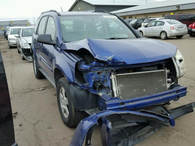 2CNDL23F476024402 - 2007 CHEVROLET EQUINOX LS BLUE photo 1