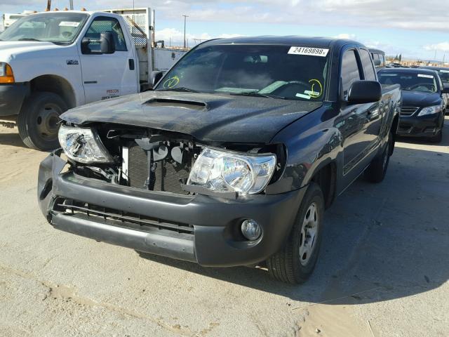 5TETX22N99Z621876 - 2009 TOYOTA TACOMA ACC CHARCOAL photo 2