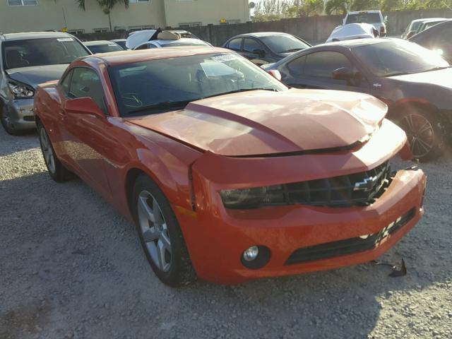 2G1FA1E30D9210232 - 2013 CHEVROLET CAMARO LS ORANGE photo 1