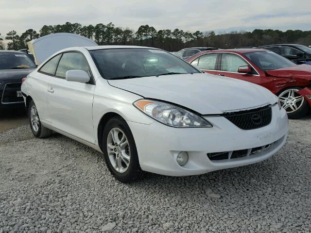 4T1CE38P66U582832 - 2006 TOYOTA CAMRY SOLA WHITE photo 1