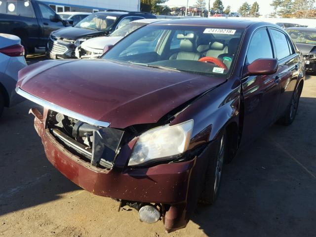 4T1BK36B27U221689 - 2007 TOYOTA AVALON XL BURGUNDY photo 2