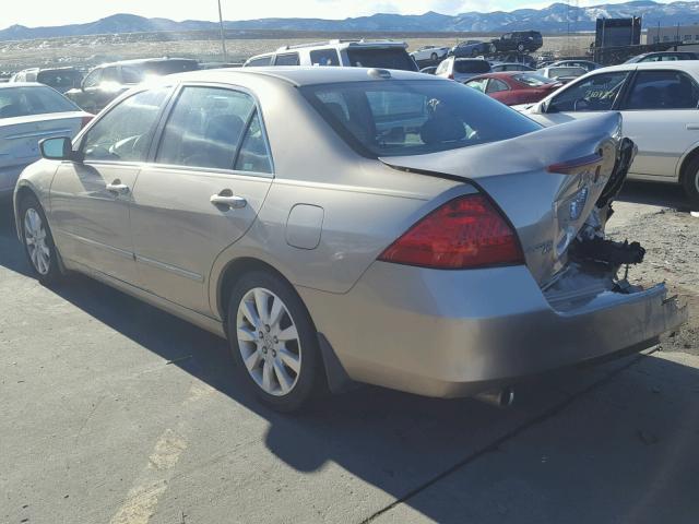 1HGCM66526A056940 - 2006 HONDA ACCORD EX GOLD photo 3