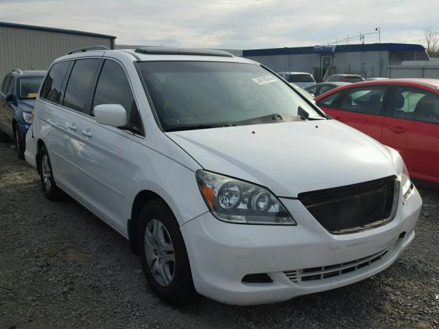 5FNRL38677B452306 - 2007 HONDA ODYSSEY EX WHITE photo 1