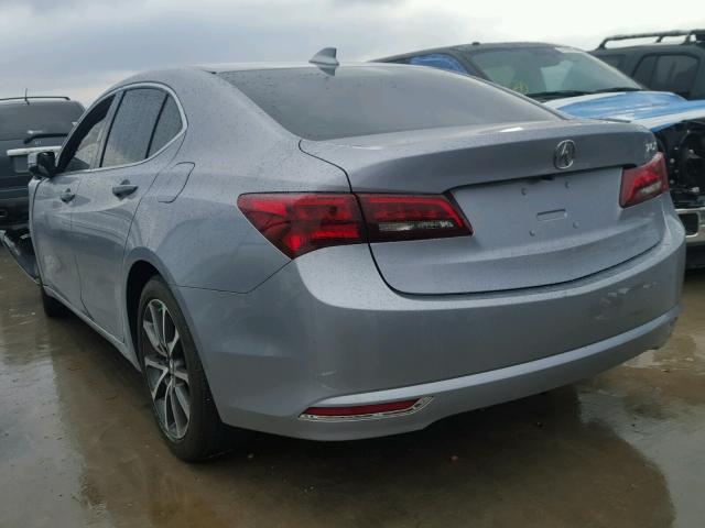 19UUB2F30FA016597 - 2015 ACURA TLX SILVER photo 3