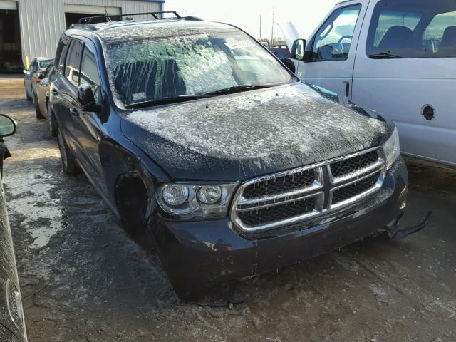 1C4RDJDG9CC153018 - 2012 DODGE DURANGO CR BLACK photo 1