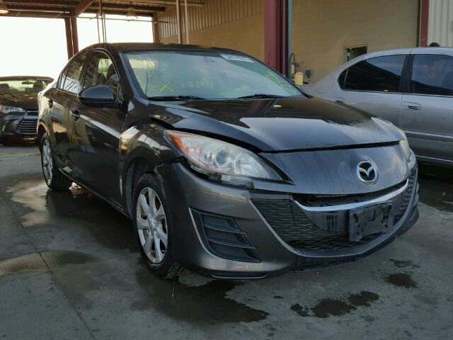 JM1BL1SF6A1171290 - 2010 MAZDA MAZDA3I GRAY photo 1