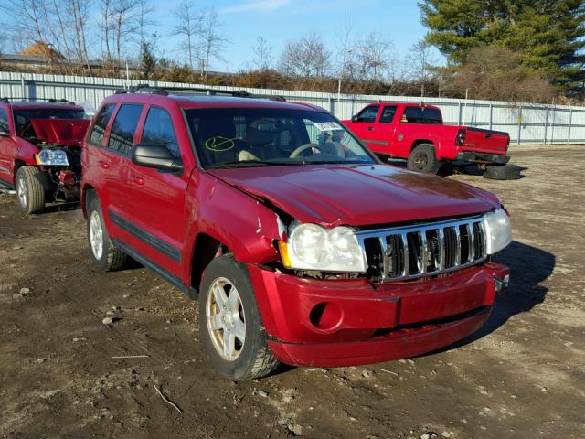 1J4GR48K76C115164 - 2006 JEEP GRAND CHER RED photo 1