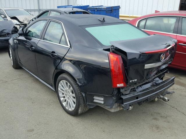 1G6DJ5ED7B0163869 - 2011 CADILLAC CTS PERFOR BLACK photo 3