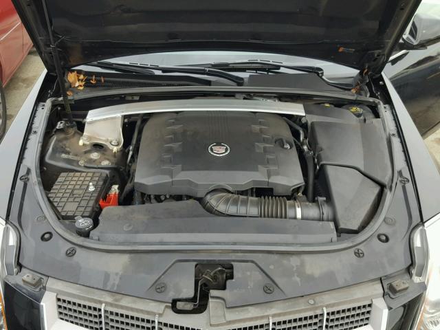 1G6DJ5ED7B0163869 - 2011 CADILLAC CTS PERFOR BLACK photo 7