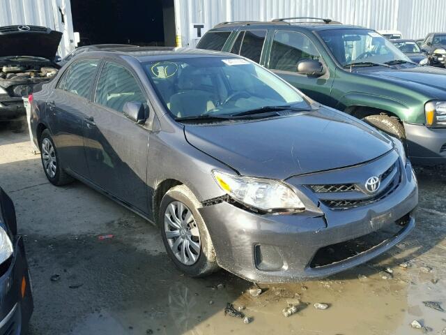 2T1BU4EEXCC890140 - 2012 TOYOTA COROLLA BA GRAY photo 1