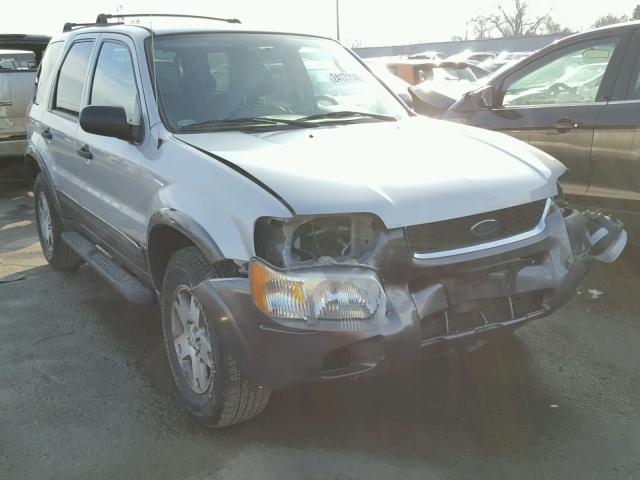 1FMYU93154KA54688 - 2004 FORD ESCAPE XLT SILVER photo 1