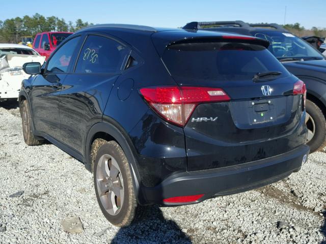 3CZRU5H73HM704903 - 2017 HONDA HR-V EXL BLACK photo 3