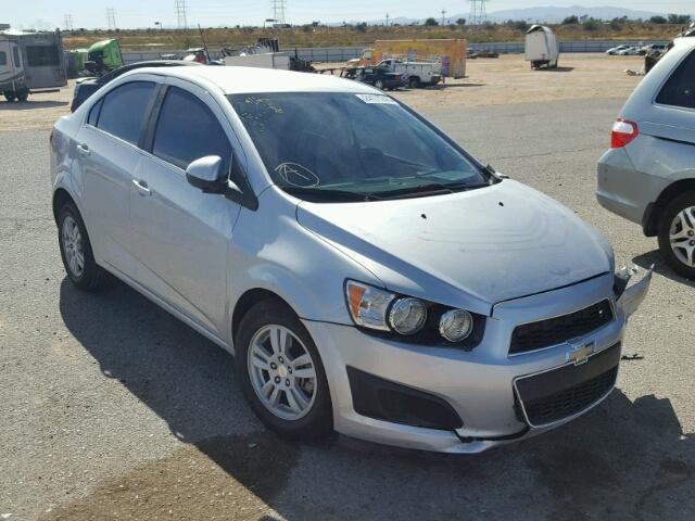 1G1JC5SB4F4139954 - 2015 CHEVROLET SONIC LT SILVER photo 1