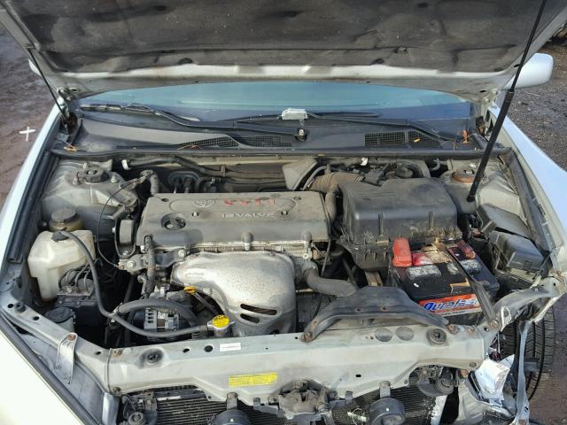 4T1BE32K54U838464 - 2004 TOYOTA CAMRY LE SILVER photo 7