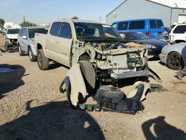 3TMCZ5AN9HM097850 - 2017 TOYOTA TACOMA DOU BEIGE photo 1