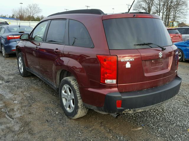 2S3DA217486112133 - 2008 SUZUKI XL7 BURGUNDY photo 3