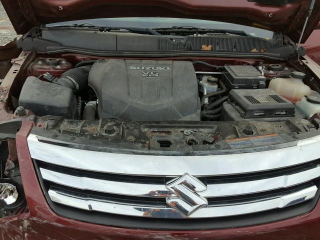 2S3DA217486112133 - 2008 SUZUKI XL7 BURGUNDY photo 7