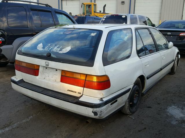 1HGCB9871PA001404 - 1993 HONDA ACCORD EX WHITE photo 4