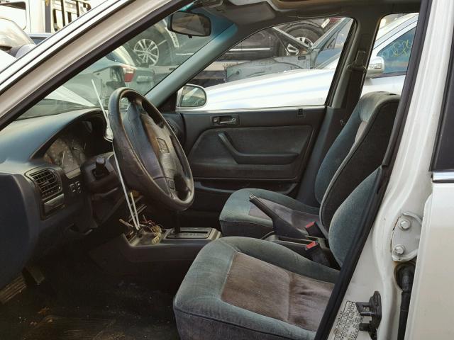 1HGCB9871PA001404 - 1993 HONDA ACCORD EX WHITE photo 5