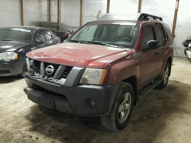 5N1AN08W16C555721 - 2006 NISSAN XTERRA OFF RED photo 2