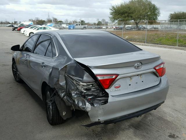 4T1BF1FK8GU587035 - 2016 TOYOTA CAMRY LE SILVER photo 3