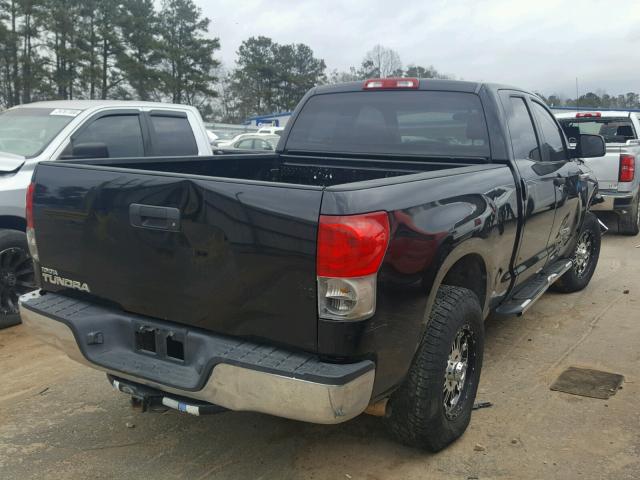 5TFRV54118X044374 - 2008 TOYOTA TUNDRA DOU BLACK photo 4