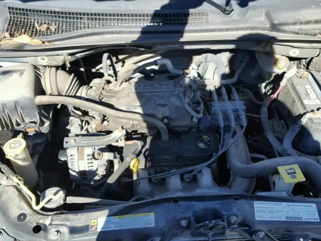 2A8HR54P28R675940 - 2008 CHRYSLER TOWN & COU BLUE photo 7