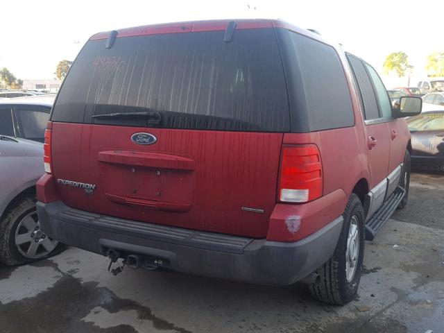 1FMPU16LX4LA88923 - 2004 FORD EXPEDITION RED photo 4