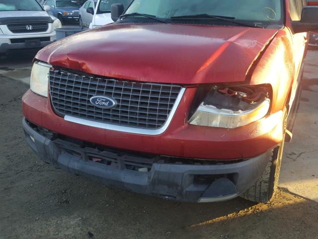 1FMPU16LX4LA88923 - 2004 FORD EXPEDITION RED photo 9