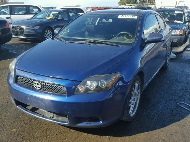 JTKDE167690276329 - 2009 TOYOTA SCION TC BLUE photo 2