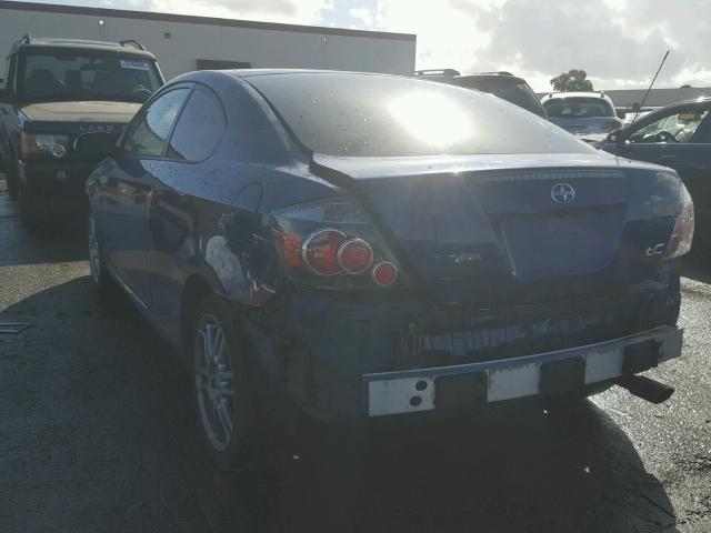 JTKDE167690276329 - 2009 TOYOTA SCION TC BLUE photo 3