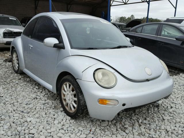 3VWCK31C95M402585 - 2005 VOLKSWAGEN NEW BEETLE SILVER photo 1