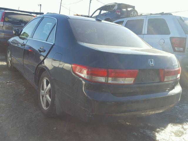 JHMCM56814C008347 - 2004 HONDA ACCORD EX BLACK photo 3