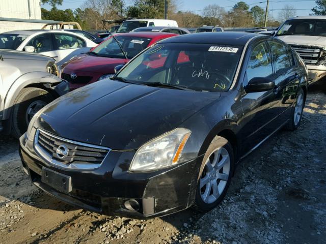 1N4BA41EX7C830829 - 2007 NISSAN MAXIMA SE BLACK photo 2