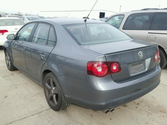 3VWJZ71K69M155629 - 2009 VOLKSWAGEN JETTA S GRAY photo 3