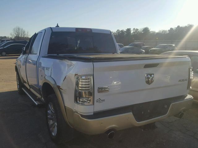 1C6RR7PT5ES308323 - 2014 RAM 1500 LONGH WHITE photo 3