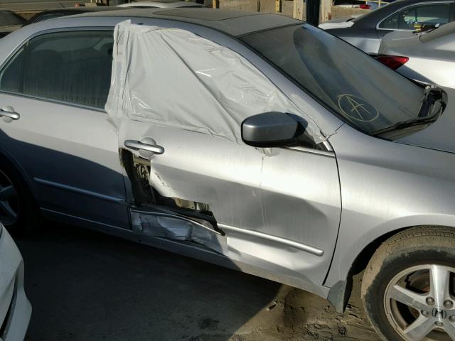 1HGCM56825A067651 - 2005 HONDA ACCORD EX SILVER photo 10