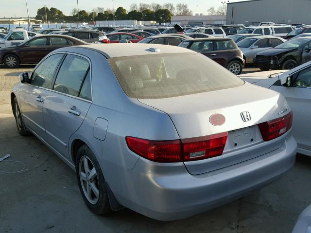 1HGCM56825A067651 - 2005 HONDA ACCORD EX SILVER photo 3