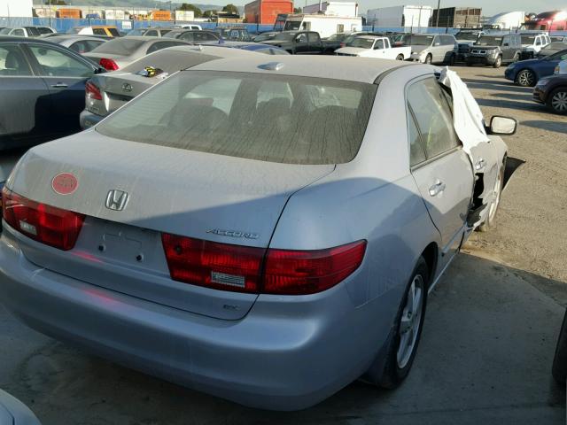 1HGCM56825A067651 - 2005 HONDA ACCORD EX SILVER photo 4