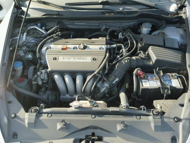 1HGCM56825A067651 - 2005 HONDA ACCORD EX SILVER photo 7