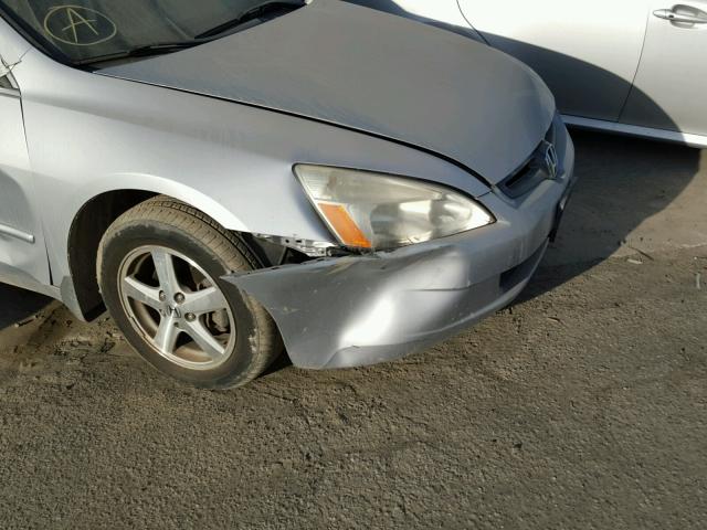 1HGCM56825A067651 - 2005 HONDA ACCORD EX SILVER photo 9