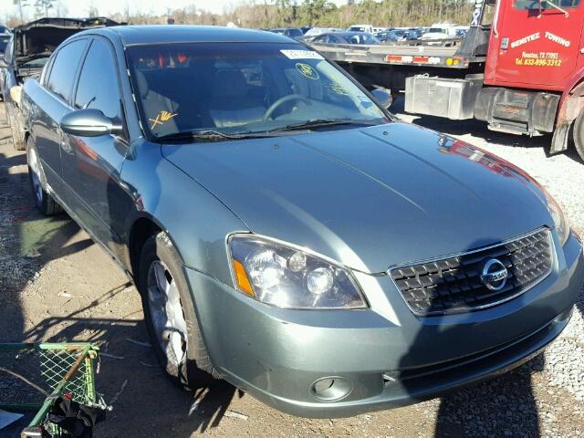 1N4AL11D66N404621 - 2006 NISSAN ALTIMA S GREEN photo 1