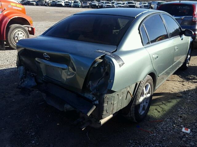 1N4AL11D66N404621 - 2006 NISSAN ALTIMA S GREEN photo 4