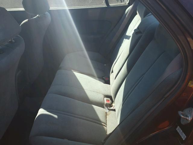 4T1SK12E5NU016434 - 1992 TOYOTA CAMRY LE RED photo 6